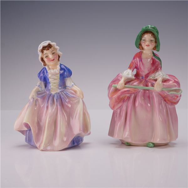 2pc Royal Doulton Figurines, HN1678 and HN1811