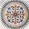 Image 3 : Agra Marble Inlaid Hardstone Floral Plate
