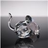 Image 5 : Swarovski Crystal Figurine, Mouse with Santa's Hat