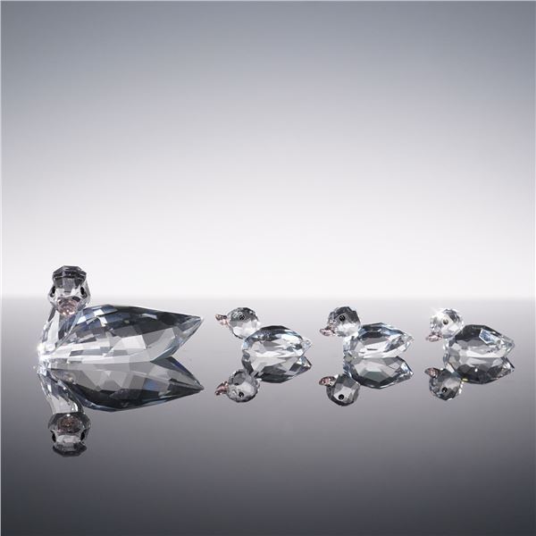 Swarovski Crystal Set of Four Ducks