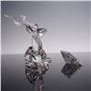 Image 3 : 3pc Swarovski Crystal Figurine, 1994 SCS Annual Edition Kudu, Plaque & VHS