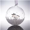 Image 2 : Swarovski Crystal Christmas Ball Ornament 2018