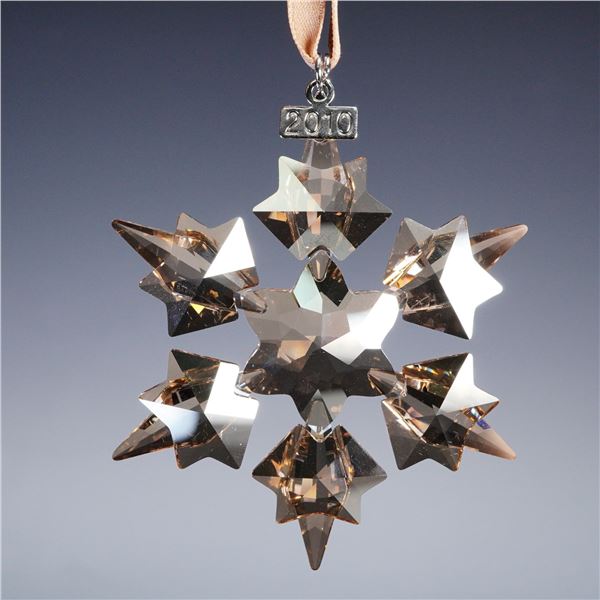 Swarovski Crystal Christmas Ornament 2010 SCS Annual Edition