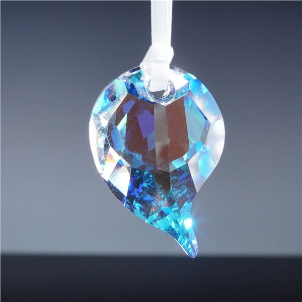 Swarovski Crystal Figurine SCS Ornament Feather