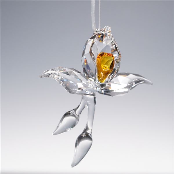 Swarovski Crystal Figurine, SCS 2018 Ornament African Orchid 5301554