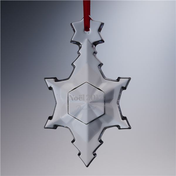 Baccarat Crystal 2017 Noel Ornament