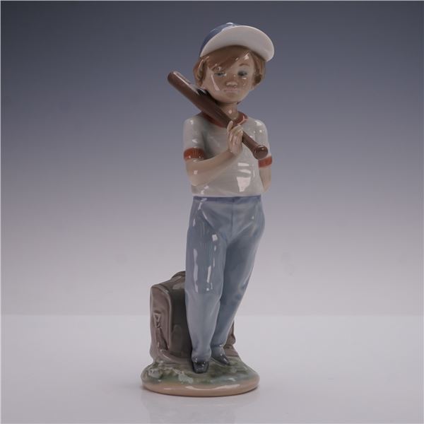 Lladro Porcelain Figurine, Can I Play ? 01007610