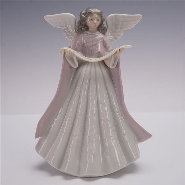 Lladro Porcelain Figurine, Pink Tree Topper 1005831