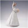 Image 2 : Lladro Porcelain Tree Topper Figurine, Angelic Cymbalist 1005876