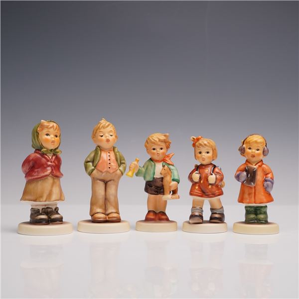 5pc Goebel Hummel Singing Figurines