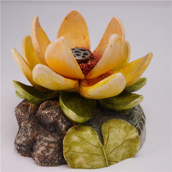 Harmony Kingdom Covered Box Figurine, Lotus