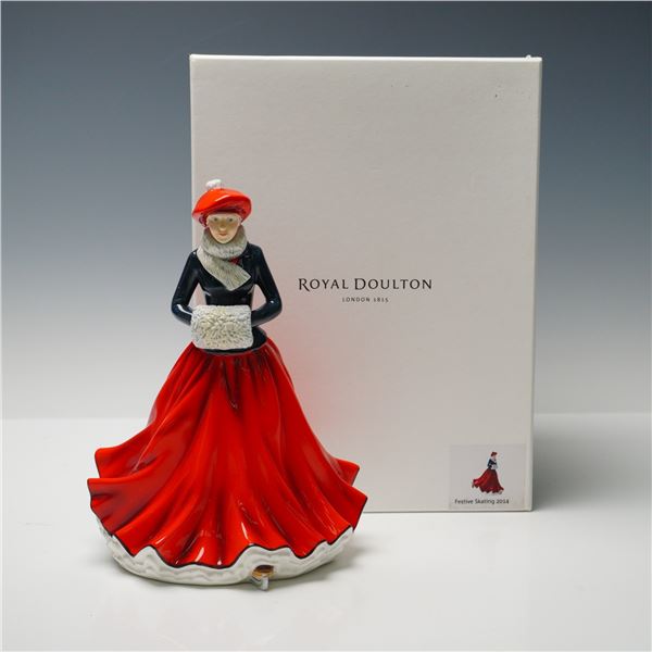 Royal Doulton Figurine, Festive Skating HN5692