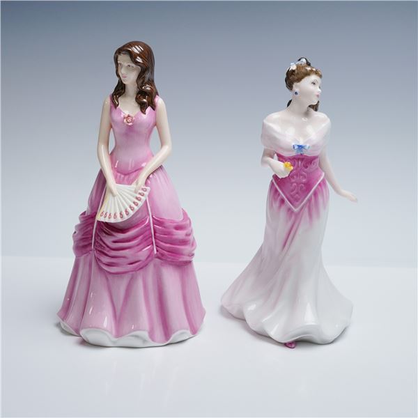 2pc Royal Doulton Figurines, For You HN3863 and Grace HN4906
