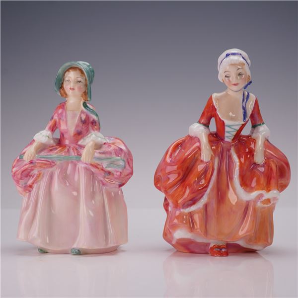 2pc Royal Doulton Figurines, HN2037, HN1811