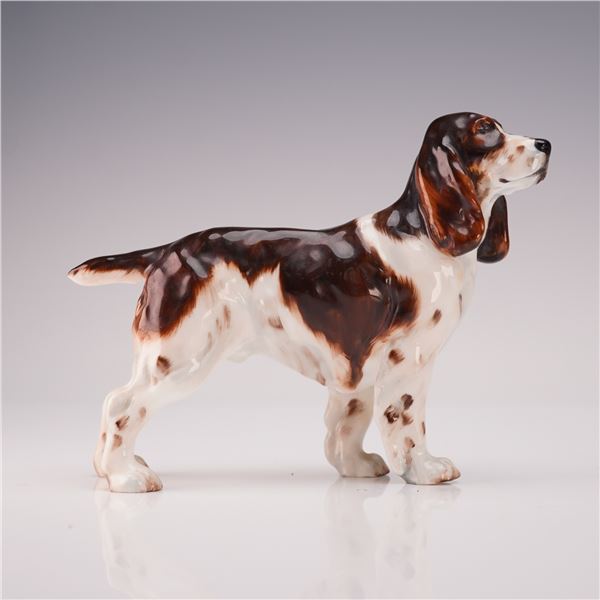Royal Doulton Bone China Dog Figurine, Springer Spaniel HN2517