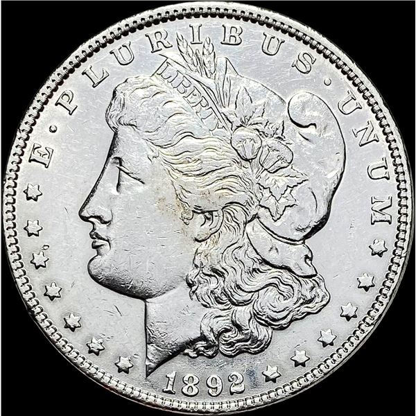 1892 Morgan Silver Dollar CLOSELY  UNCIRCULATED