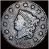 Image 1 : 1822 Coronet Head Large Cent LIGHTLY  CIRCULATED