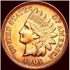 Image 1 : 1909 Indian Head Cent CHOICE BU