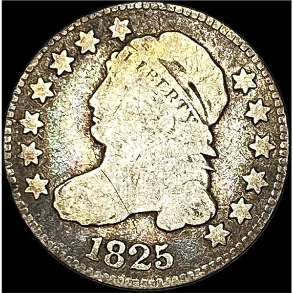 1825 Capped Bust Dime LIGHTLY CIRCULATED