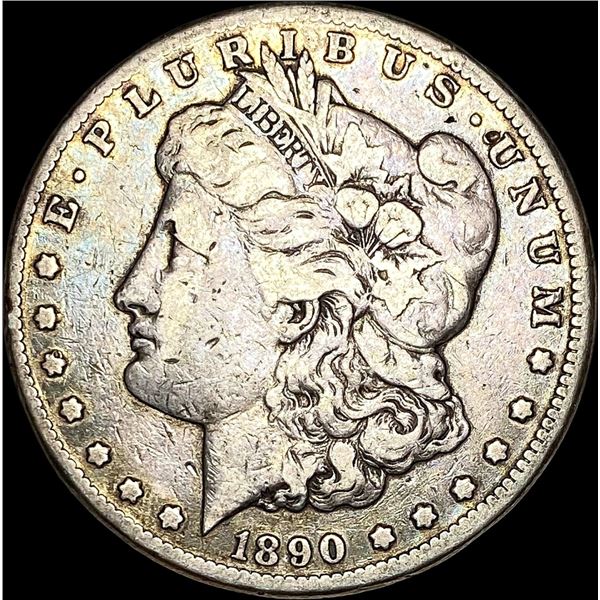 1890-CC Silver Morgan Dollar LIGHTLY  CIRCULATED