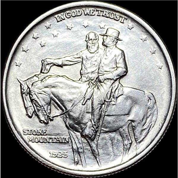 1925 Stone Mountain Silver Half Dollar  UNCIRCULATED