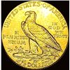 Image 2 : 1912 Indian Head Gold $2.50 Quarter Eagle  UNCIRCULATED