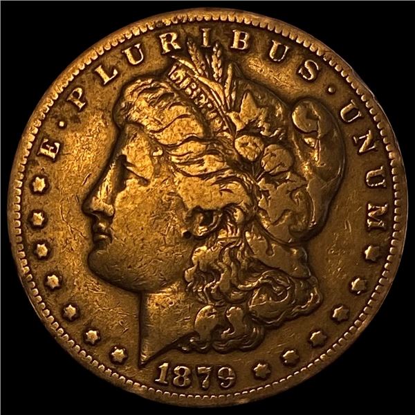 1879-CC Morgan Silver Dollar LIGHTLY  CIRCULATED
