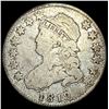 Image 1 : 1819 Capped Bust Silver Quarter NICELY  CIRCULATED