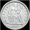 1857 Silver Seated Liberty Dime UNCIRCULATED