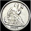 1837 Seated Liberty Half Dime NEARLY  UNCIRCULATED