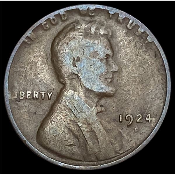 1924-D Wheat Cent NICELY CIRCULATED