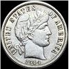 1914 Barber Dime NEARLY UNCIRCULATED