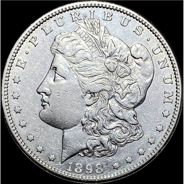 1898-S Morgan Silver Dollar CLOSELY UNCIRCULATED