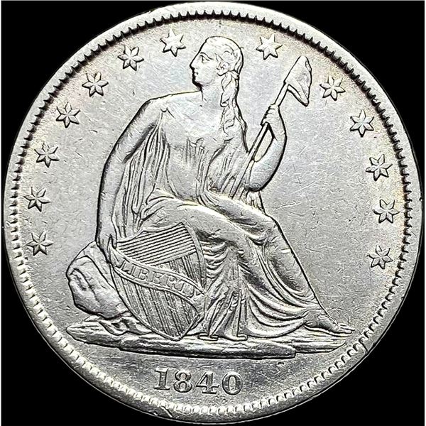 1840-O Seated Liberty Half Dollar CLOSELY UNCIRCULATED