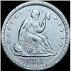 1857 Seated Liberty Quarter CHOICE AU
