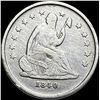 1840-O Seated Liberty Quarter LIGHTLY CIRCULATED