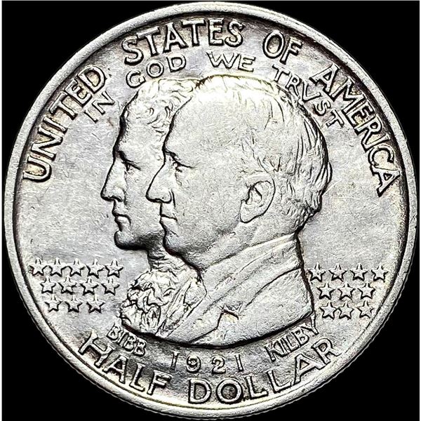 1921 Alabama Half Dollar CLOSELY UNCIRCULATED