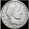 Image 1 : 1909 Barber Quarter LIGHTLY CIRCULATED