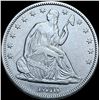 Image 1 : 1876-CC Seated Liberty Half Dollar CHOICE AU