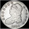 Image 1 : 1824 Capped Bust Half Dollar LIGHTLY CIRCULATED