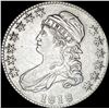 Image 1 : 1818 Capped Bust Half Dollar CLOSELY  UNCIRCULATED