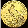 Image 2 : 1908 Indian Head $2.5 Gold Qtr Eagle  CLOSELY UNCIRCULATED