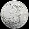 Image 1 : 1810 Capped Bust Silver Half Dollar CLOSELY  UNCIRCULATED
