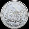 Image 2 : 1858 Seated Liberty Half Dollar CLOSELY UNCIRCULATED
