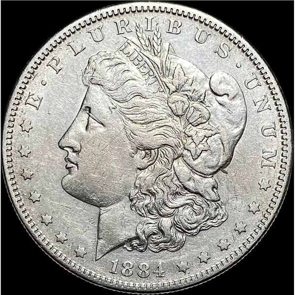 1884-S Morgan Silver Dollar CLOSELY UNCIRCULATED