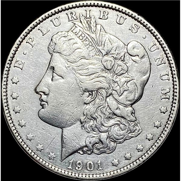 1901 Silver Morgan Dollar CLOSELY  UNCIRCULATED