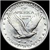 Image 2 : 1921 Silver Standing Liberty Quarter NEARLY  UNCIRCULATED