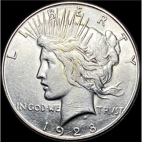 1928-S Silver Peace Dollar CLOSELY  UNCIRCULATED