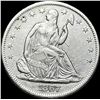 Image 1 : 1867-S Seated Libery Half Dollar CLOSELY  UNCIRCULATED