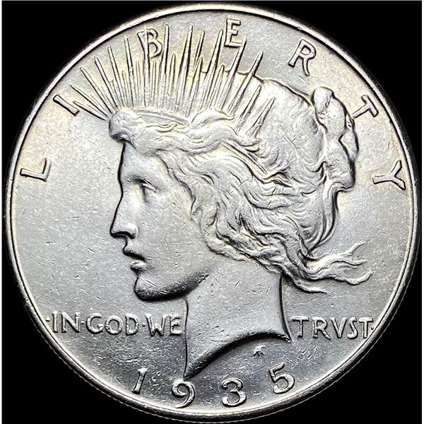 1935 Peace Silver Dollar CLOSELY UNCIRCULATED